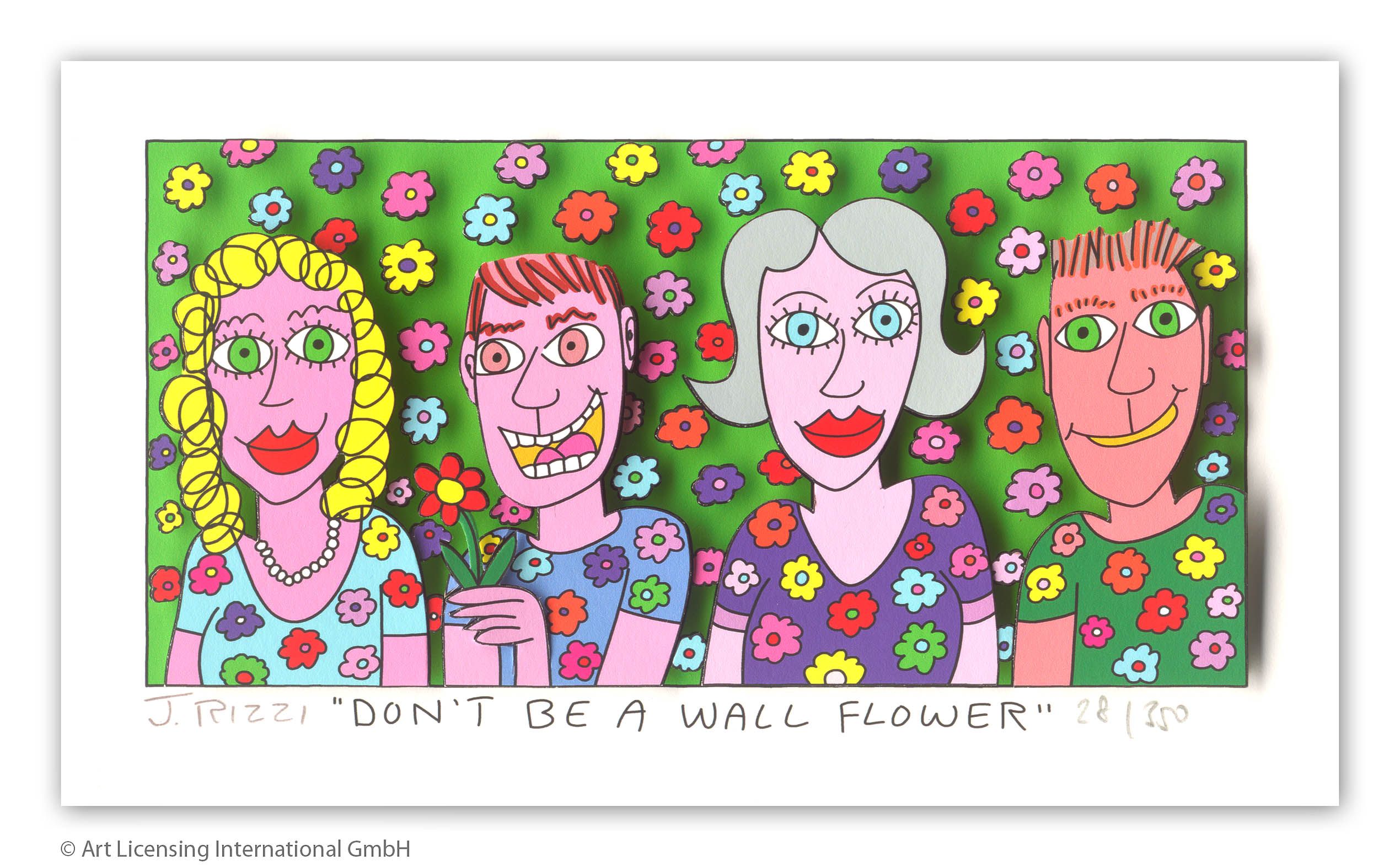 James Rizzi - DON`T BE A WALL FLOWER 