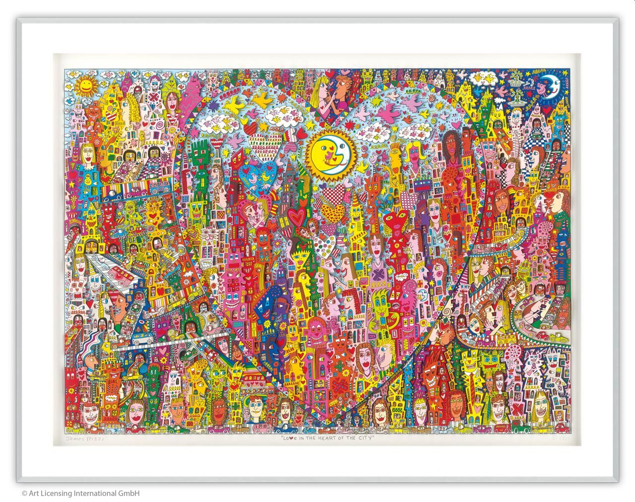 James Rizzi - LOVE IN THE HEART OF THE CITY 