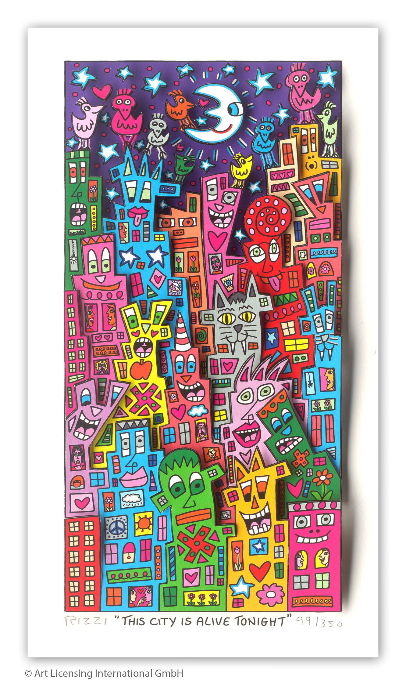 James Rizzi -This City is alive tonight