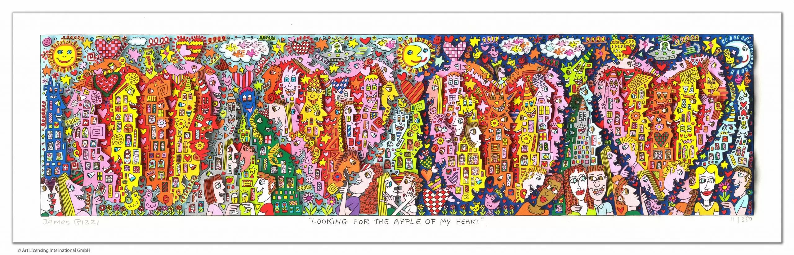 James Rizzi - LOOKING FOR THE APPLE OF MY HEART 